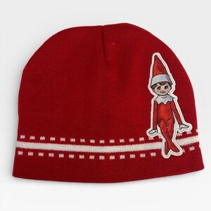 The Elf On The Shelf Red Sock Hat Beanie Toddler One Size